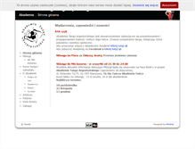 Tablet Screenshot of akademiatanga.art.pl
